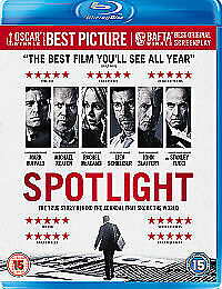 Spotlight DVD (2016) Mark Ruffalo ja Michael Keaton, Ikäraja 15, Alue 2