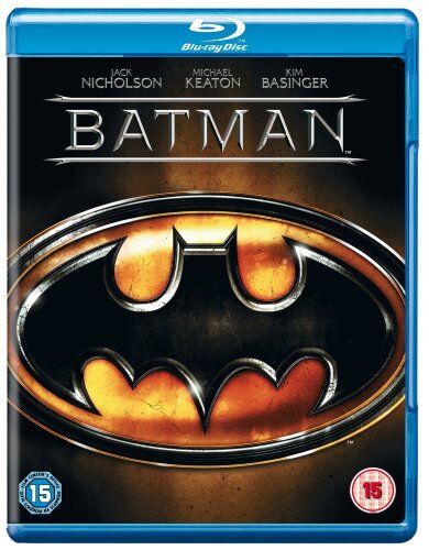 Batman DVD (2008) Michael Keaton, Ohjaus Tim Burton, Ikäraja 15, Alue 2 Batman DVD (2008) Michael Keaton, Ohjaus Tim Burton, Ikäraja 15, Alue 2