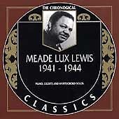 Meade Lux Lewis : Classics 1939 CD Pre-Owned
