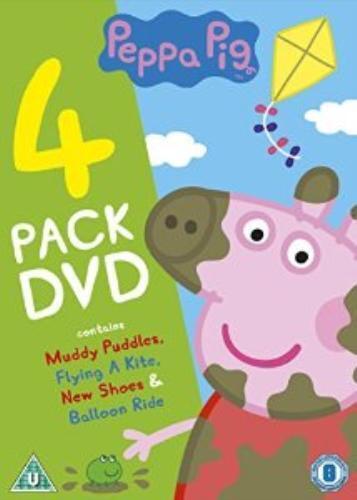 Peppa Pig: The Muddy Puddles Collection DVD (2014) Phil Davies Cert U 4 Discs Region 2 Brand New