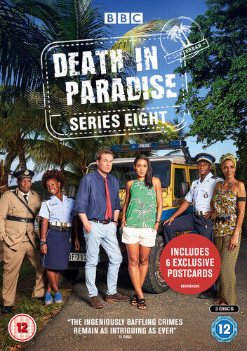 Death in Paradise: Kausi 8 (2019) DVD - Rikossarja, 3 levyä