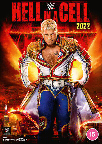 WWE: Hell in a Cell 2022 DVD (2022) Cody Rhodes Cert 15 Region 2 Brand New