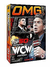 WWE: OMG! Volume 2 - The Top 50 Incidents in WCW History DVD (2014) Hulk Hogan Region 2 Brand New