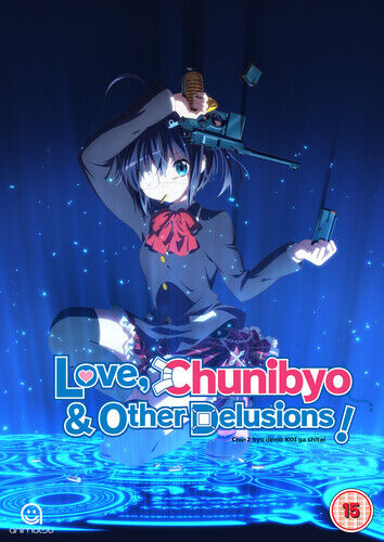 Love, Chunibyo & Other Delusions DVD (2015) Tatsuya Ishihara Cert 12 2 Discs Region 2 Brand New