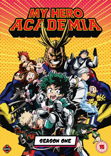 My Hero Academia: Sesong 1 DVD (2019) – Anime-action med Colleen Clinkenbeard