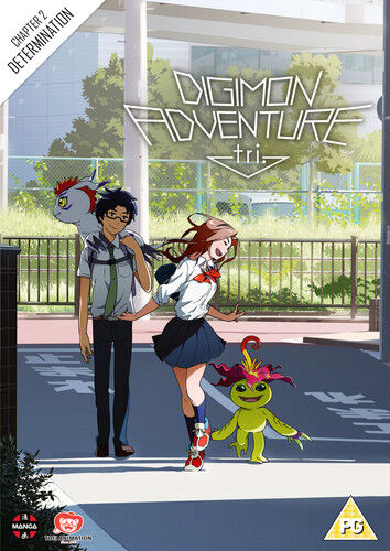 Digimon Adventure Tri: Chapter 2 - Determination DVD (2017) Keitarou Motonaga Region 2 Brand New