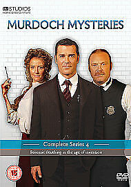 Murdoch Mysteries: Komplett serie 4 DVD (2011) 4 disker Murdoch Mysteries: Komplett serie 4 DVD (2011) 4 disker