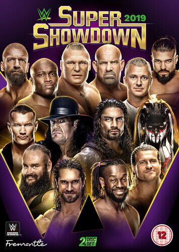 WWE: Super Showdown 2019 DVD (2019) The Undertaker Cert 12 2 Discs Region 2 Brand New WWE: Super Showdown 2019 DVD (2019) The Undertaker Cert 12 2 Discs Region 2 Brand New