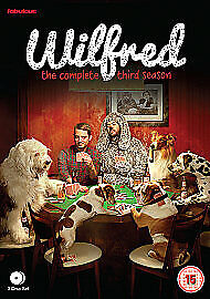 Wilfred: Sesong 3 DVD (2015) med Elijah Wood, Aldersgrense 15, 2 disker, Region 2