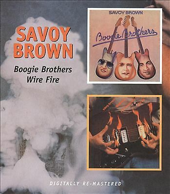 Savoy Brown : Boogie Brothers/Wire Fire CD (2008) Pre-Owned