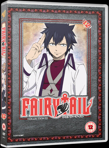 Fairy Tail: Collection 12 DVD (2017) Shinji Ishihira Cert 12 2 Discs Region 2 Brand New