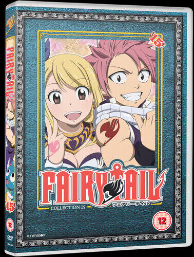 Fairy Tail: Collection 15 DVD (2017) Shinji Ishihira Cert 12 2 Discs Region 2 Brand New