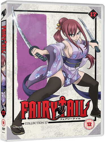 Fairy Tail: Samling 17 DVD (2017) – Anime-eventyr af Shinji Ishihira