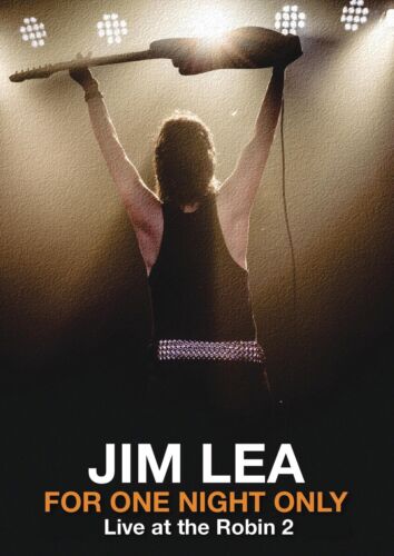 Jim Lea: For One Night Only - Live at the Robin 2 DVD (2017, Region 2)