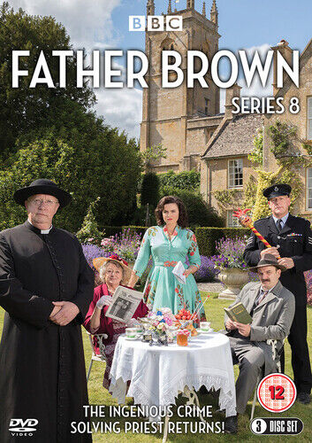 Father Brown: Säsong 8 DVD (2020) med Mark Williams, 3 skivor