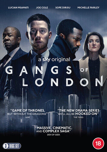 Gangs of London DVD (2020) med Ray Panthaki – 3 diske
