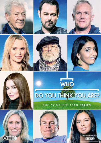 Who Do You Think You Are: Sesong 13 DVD (2018) – Slektsforskningsserie, 4 disker