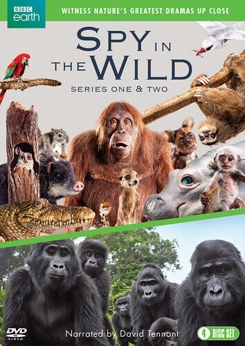 Spy in the Wild: Series One & Two DVD (2020) David Tennant Cert E 4 Discs Region 2 Brand New