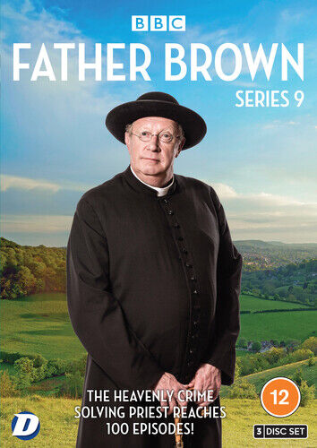 Father Brown: Sesong 9 DVD (2022) – Mark Williams, Mysterium, 3 plater