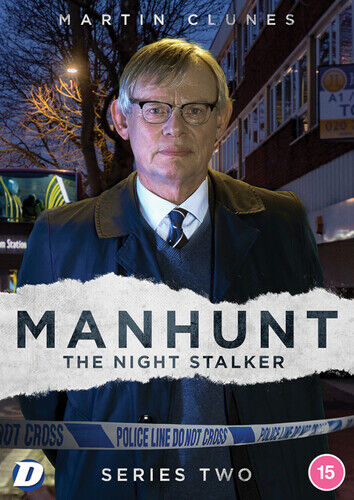 Manhunt: Series 2 - The Night Stalker DVD (2021) Martin Clunes Cert 15 Region 2 Brand New