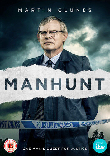 Manhunt DVD (2019) med Martin Clunes, Cert 15 Manhunt DVD (2019) med Martin Clunes, Cert 15