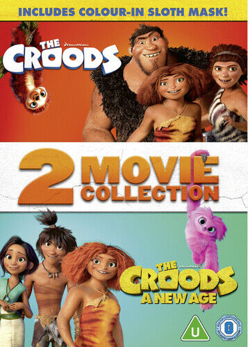 The Croods: 2 Movie Collection DVD (2021) Joel Crawford Cert U 2 Discs Region 2 Brand New The Croods: 2 Movie Collection DVD (2021) Joel Crawford Cert U 2 Discs Region 2 Brand New