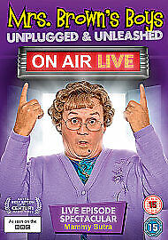 Mrs Brown's Boys: Unplugged and Unleashed - On Air Live DVD (2016) Brendan Region 2 Brand New