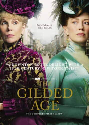 The Gilded Age DVD (2022) Carrie Coon Cert 15 3 Discs Region 2 Brand New