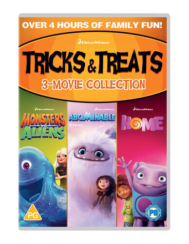 Tricks & Treats: 3-movie Collection DVD (2020) Rob Letterman Cert PG 3 Discs Region 2 Brand New