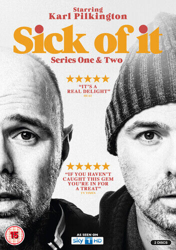 Sick of It: Series One & Two DVD (2020) Karl Pilkington Cert 15 2 Discs Region 2 Brand New