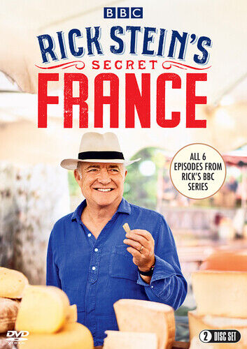 Rick Stein's Secret France DVD (2019) Rick Stein Cert E 2 Discs Region 2 Brand New