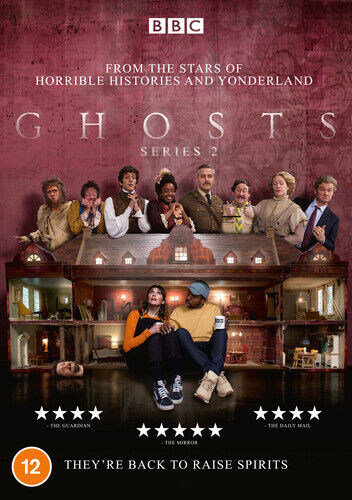 Ghosts: Serie 2 DVD (2020) med Charlotte Ritchie