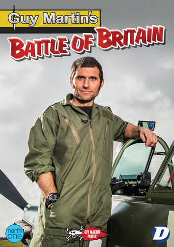 Guy Martin's Battle of Britain DVD (2021) Steve Gowans Cert E Region 2 Brand New