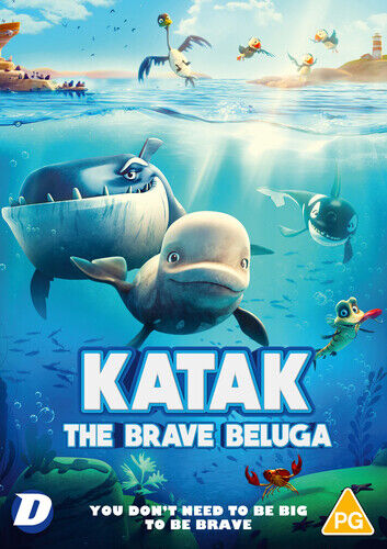 Katak: The Brave Beluga DVD (2023) – Animerat Familjeäventyr Katak: The Brave Beluga DVD (2023) – Animerat Familjeäventyr