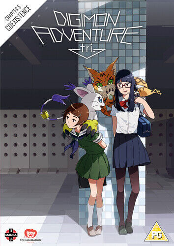 Digimon Adventure Tri: Chapter 5 - Coexistence DVD (2018) Keitaro Motonaga Cert Region 2 Brand New