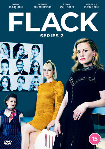 Flack: Sesong 2 DVD (2020) med Anna Paquin, Aldersgrense 15