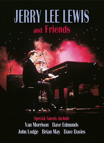 Jerry Lee Lewis and Friends DVD (2022) Jerry Lee Lewis Cert E Region 2 Brand New