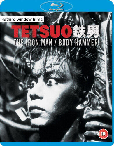 Tetsuo - The Iron Man/Tetsuo 2 - Bodyhammer DVD (2018) Tomoroh Taguchi, Region 2 Brand New