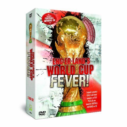 Englands World Cup Fever 2DVD + Anthems DVD – Region 2