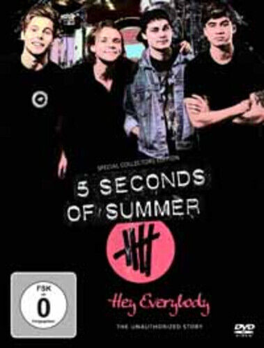 5 Seconds of Summer: Hey Everybody DVD (2016) 5 Seconds of Summer Cert E Region 2 Brand New