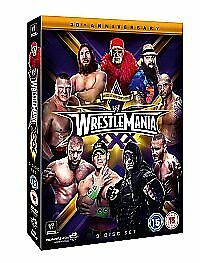 WWE: WrestleMania 30 DVD (2014) John Cena Cert 15 3 Discs Region 2 Brand New