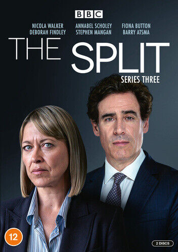 The Split: Series Three DVD (2022) Nicola Walker Cert 12 2 Discs Region 2 Brand New