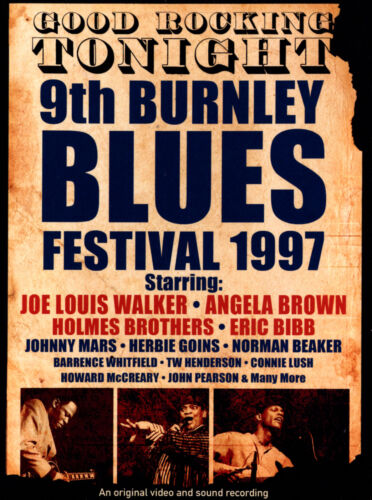 Good Rocking Tonight: 9th Burnley Blues Festival 1997 DVD (2015) Barrence Region 2 Brand New