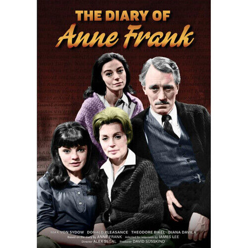 Anne Franks Dagbok – DVD (2022) med Max von Sydow (Region 2)