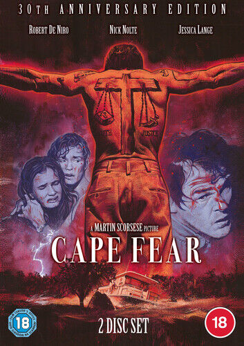 Cape Fear DVD (2021) Robert De Niro, Scorsese (DIR) Cert 18 2 Discs Region 2 Brand New