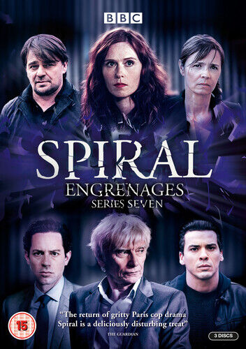 Spiral: Series Seven DVD (2019) Caroline Proust Cert 15 3 Discs Region 2 Brand New