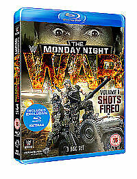 WWE: Monday Night War - Shots Fired: Volume 1 DVD (2015) Vince McMahon Cert 15 Region 2 Brand New