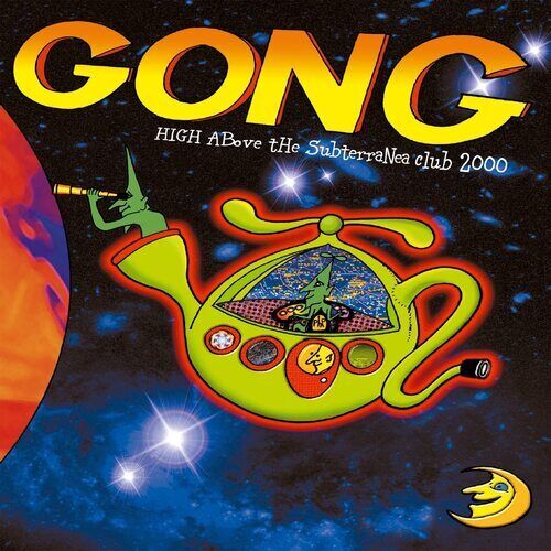 Gong : High Above the Subterranea Club 2000 CD Album with DVD 2 Discs (2023) Region 2 Brand New