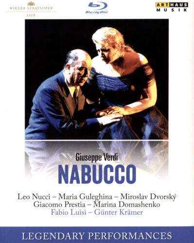 Nabucco: Wiener Staatsoper (Luisi) DVD (2015) Fabio Luisi Cert E Region 2 Brand New Nabucco: Wiener Staatsoper (Luisi) DVD (2015) Fabio Luisi Cert E Region 2 Brand New