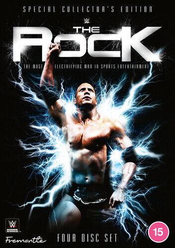 WWE: The Rock - The Most Electrifying Man in Sports Entertainment DVD (2021) Region 2 Brand New WWE: The Rock - The Most Electrifying Man in Sports Entertainment DVD (2021) Region 2 Brand New